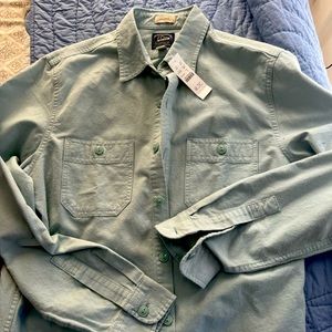 J CREW - NWT men’s Chambray work shirt